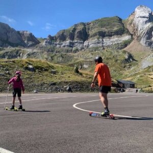 Rollerski asfalto en Candanchú y Somport